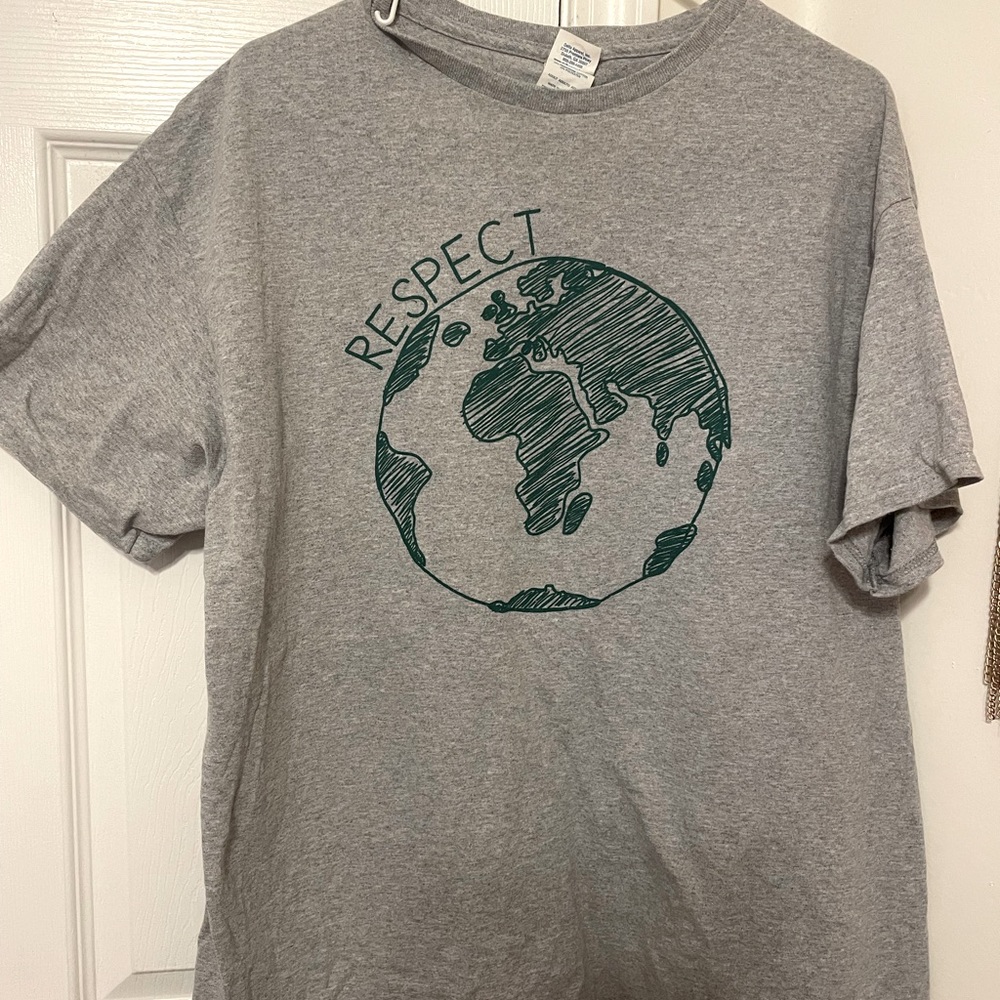 Respect Earth graphic Tee